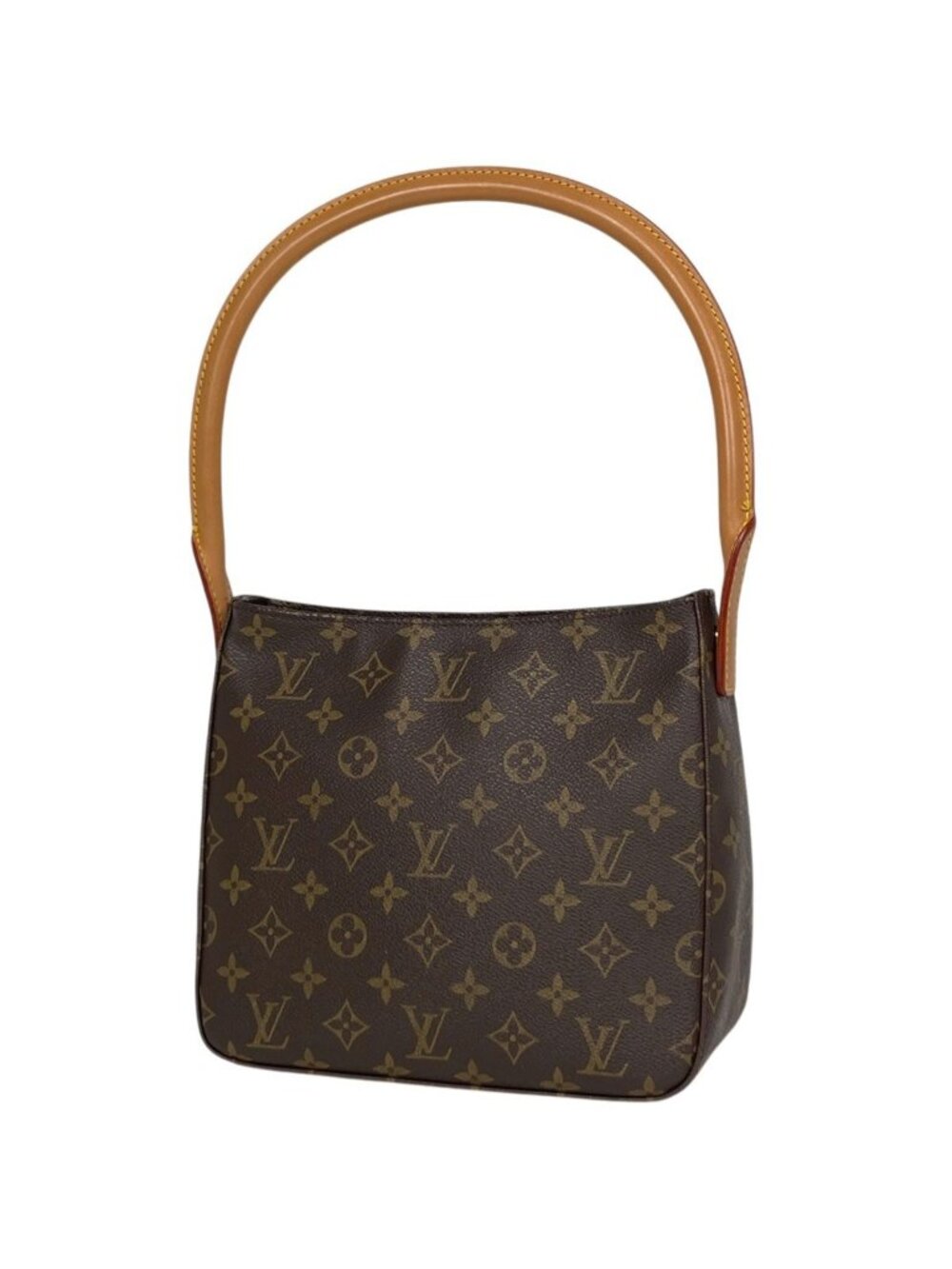 Louis Vuitton Looping MM Shoulder Bag Monogram Brown
